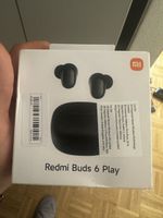 Xiaomi Redmi Buds 6 Play Black New Sealed
