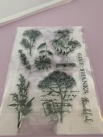Stempel Pflanzenmotiven