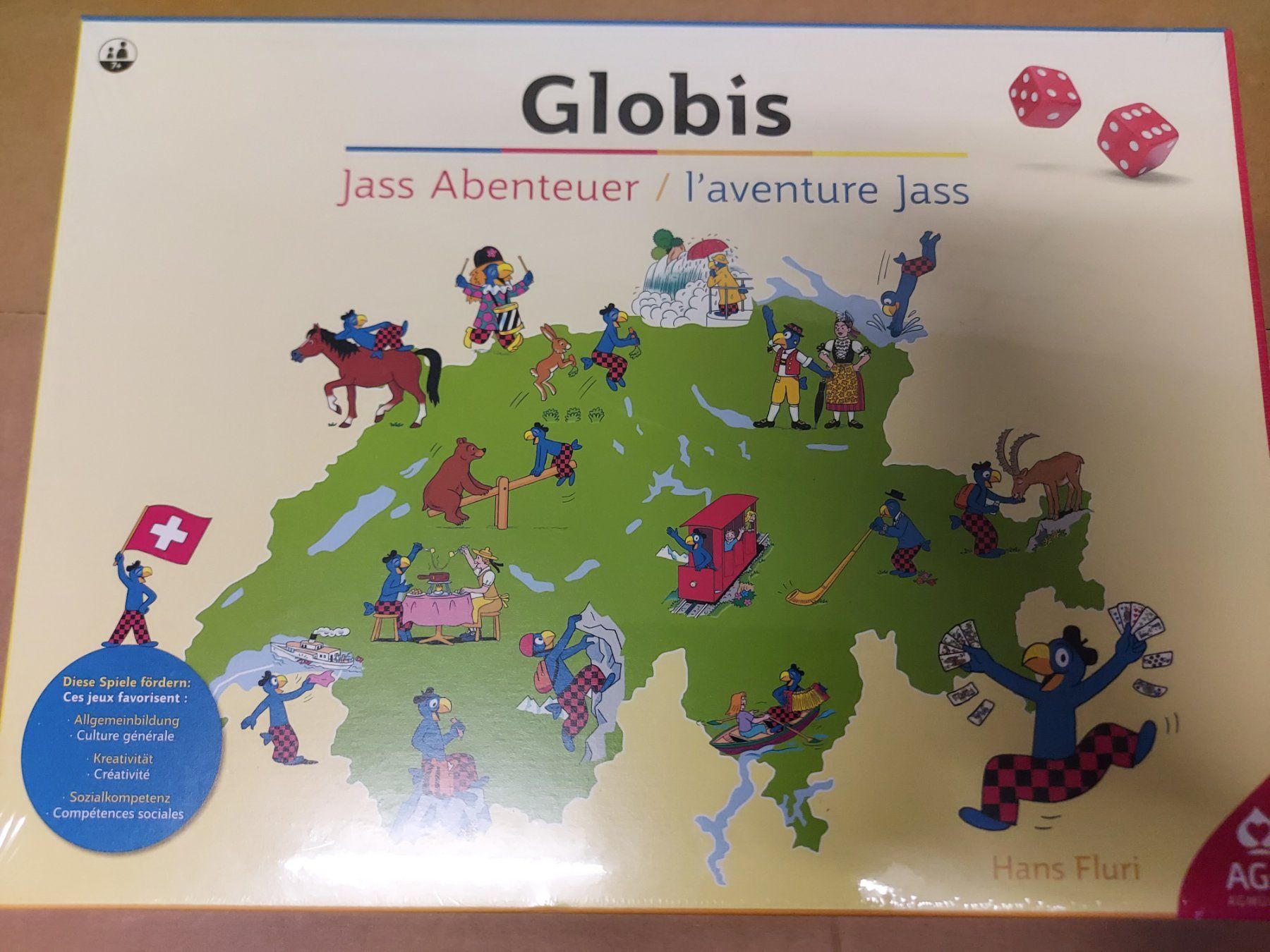 Giochi: Globi Spiel / Globis Jass Abenteuer NEU – Nuovo e nell'imballaggio originale da Altishofen venduto da tammy05