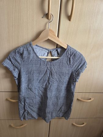 Damen Bluse Karo Grösse 34 guter Zustand