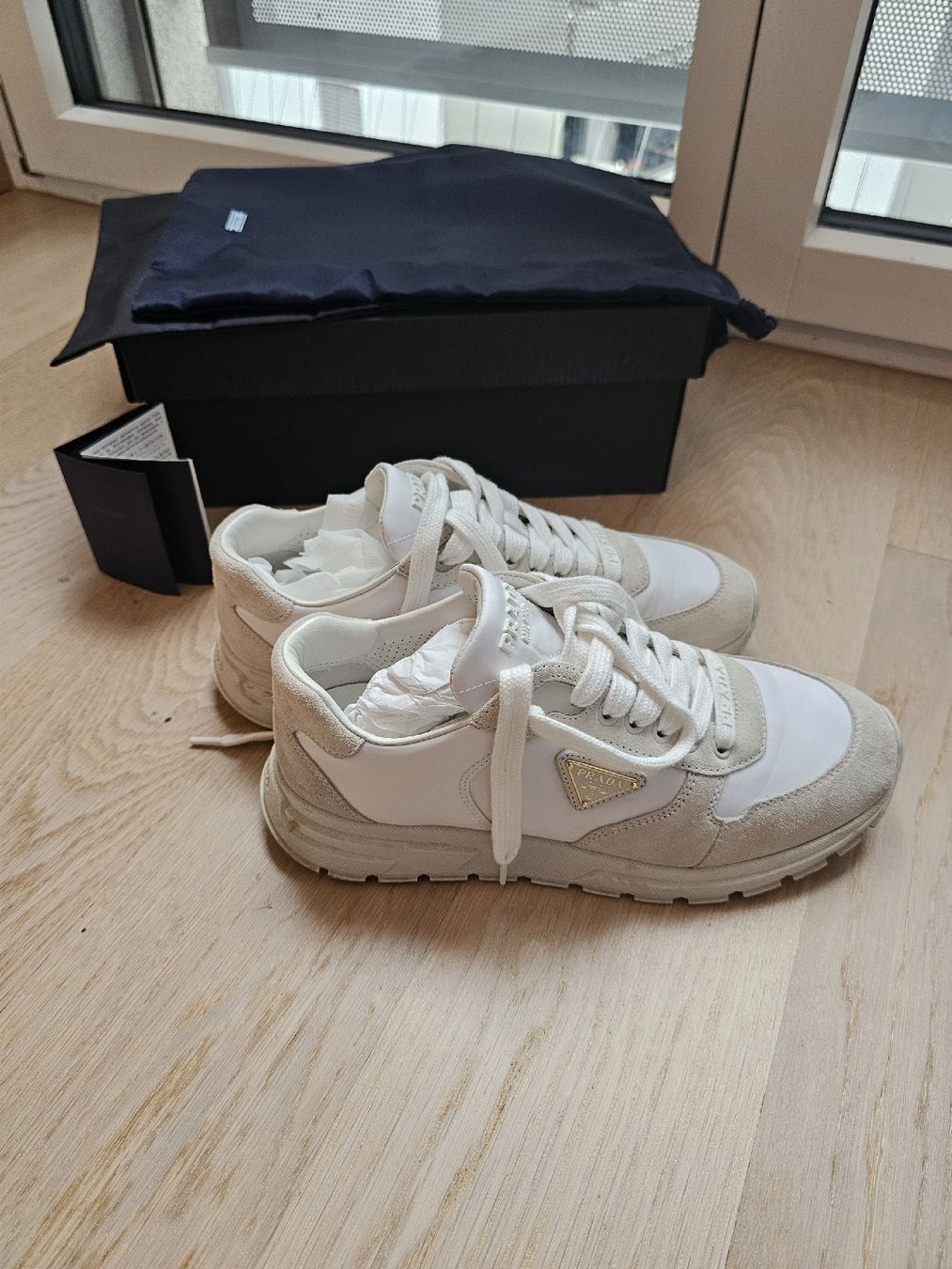 Prada Scarpe da donna: Prada Nylon Trainers – Nuovo (secondo la descrizione) da Cologny venduto da Selin34 5