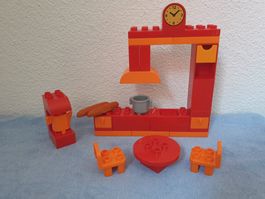 Lego Duplo (E55) Küche mit Kaffemaschine, Tisch & Stühle