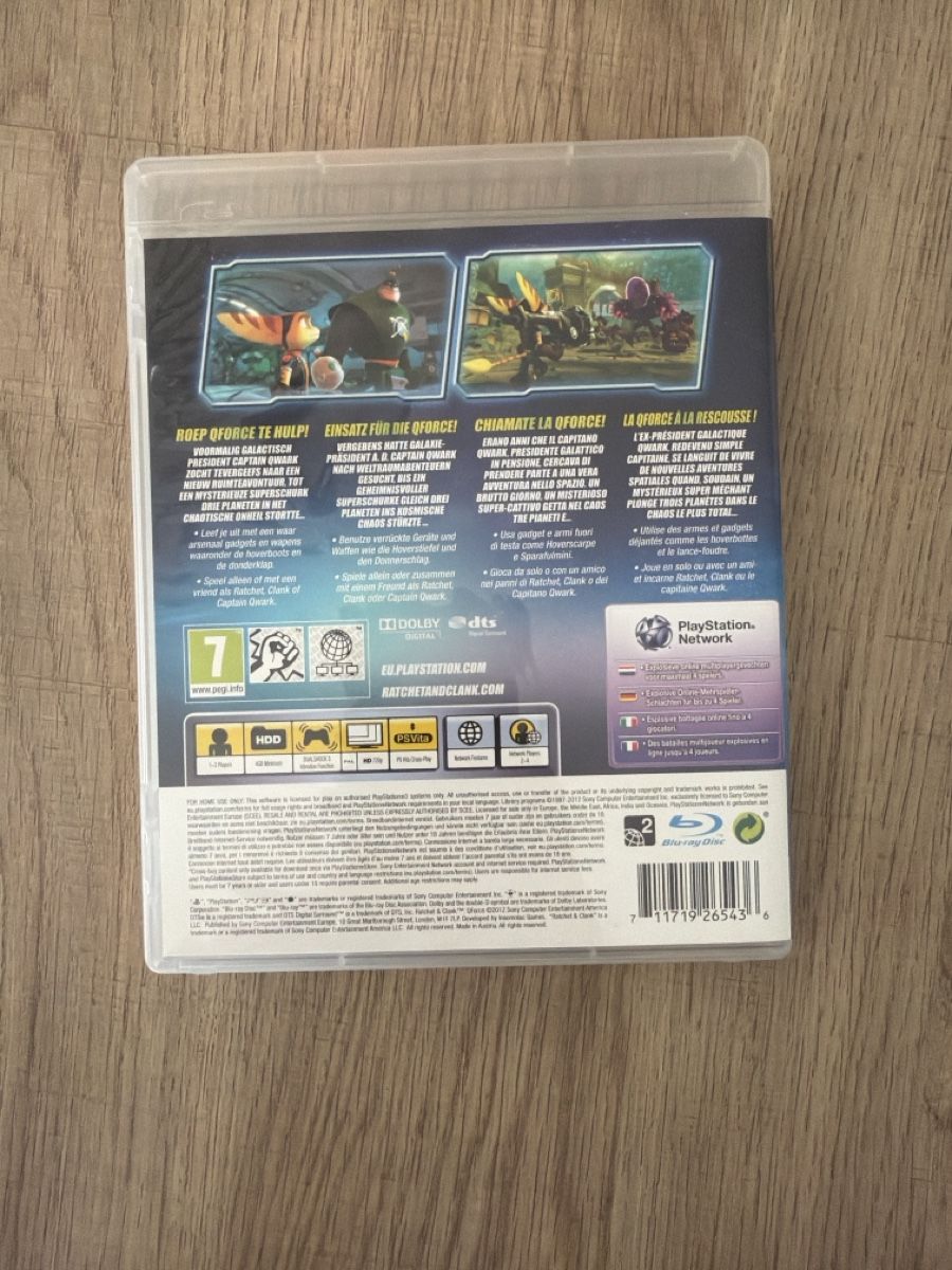 Giochi: Ratchet Clank QForce Ps3 – Usato da Hagendorn venduto da masterchieff 1