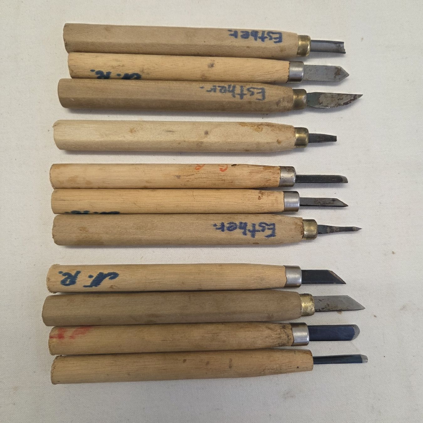 Alle Werkzeuge: Schnitzmesser Set  Holzgriff  – Gebraucht aus Stans von Ducati16 2