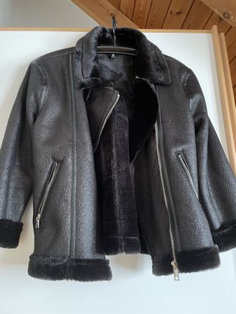 Kunstlederjacke M