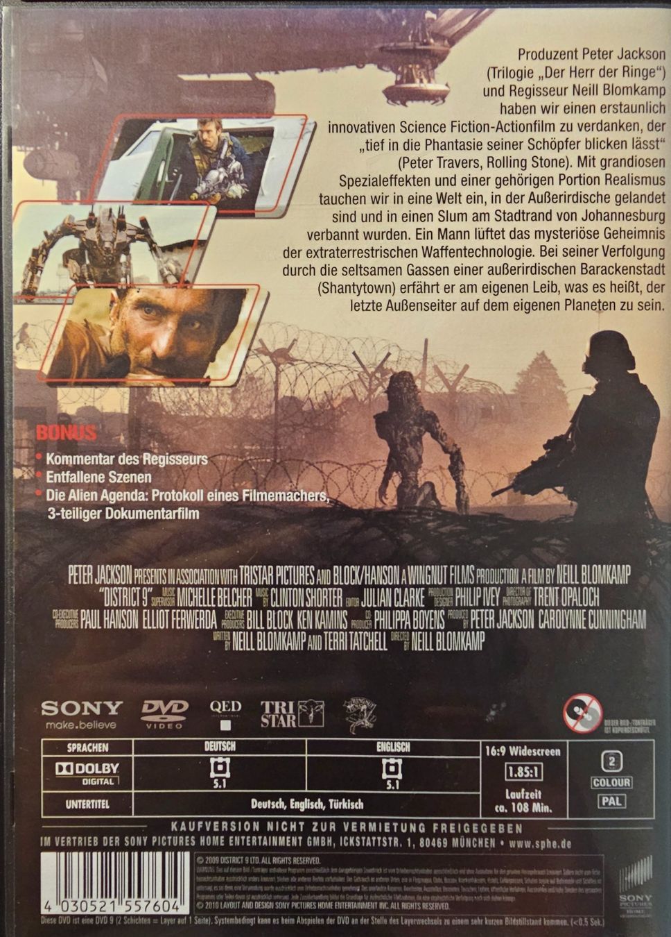 Tutti i DVDs: District 9 – Usato da Wahlen b. Laufen venduto da Cg10 1
