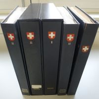 5 neuwertige Vordruckalben Schweiz +INHA