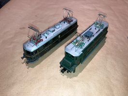 HAG Ae 6/6 120 Wechselstrom und HAG Ae 4/7 141 Gleichstrom