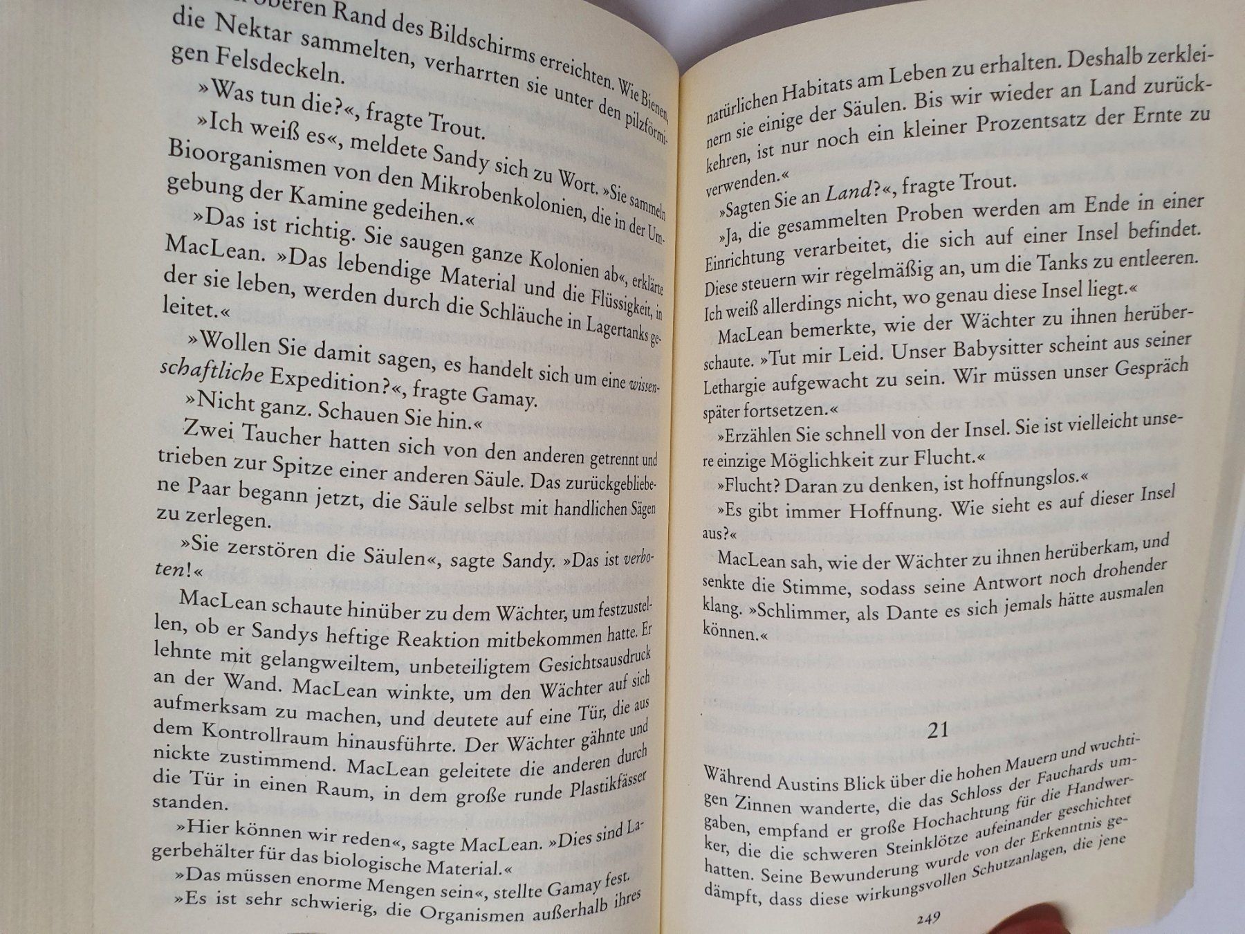 Libri: Clive Cussler - Killeralgen – Usato da Oberdorf BL venduto da BaldenEagle 1