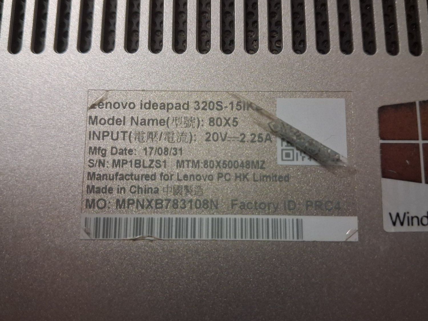 Lenovo Notebook: Lenovo Ideapad Laptop – Difettoso da Bern venduto da Josef1903 4