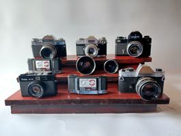 Rolleiflex, Zeiss Ikon, Rollei xf 35. lot d'appareil