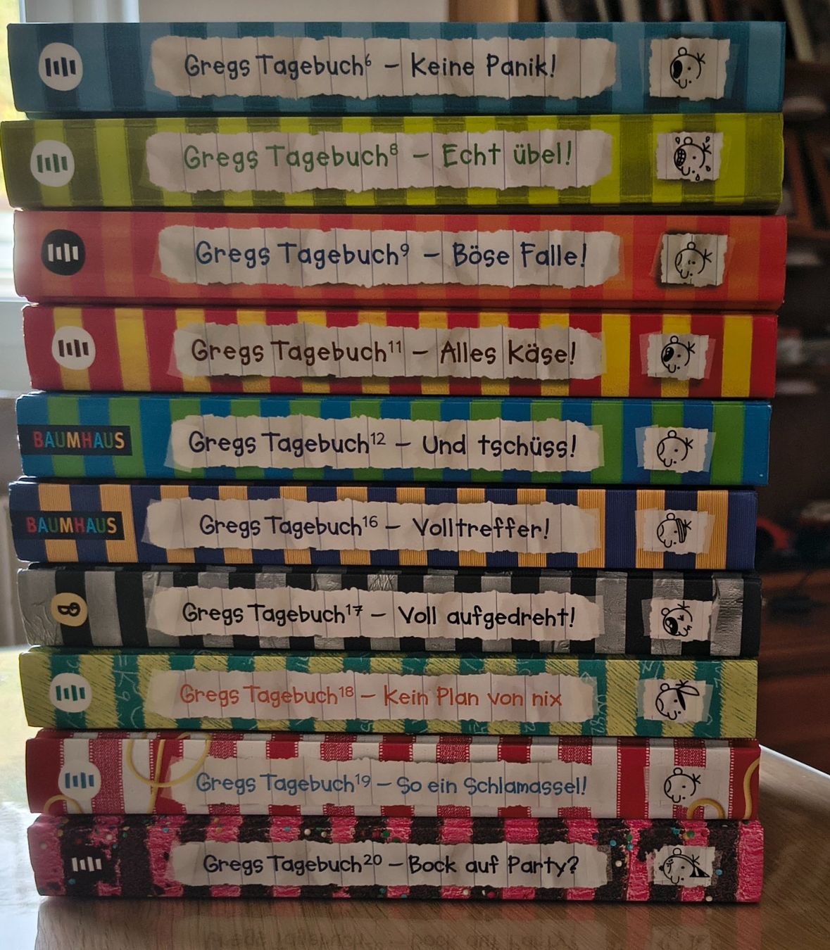 Livres: Gregs Tagebuch 10 Bücher – D'occasion à Bettingen par TheodorAlexBoesch
