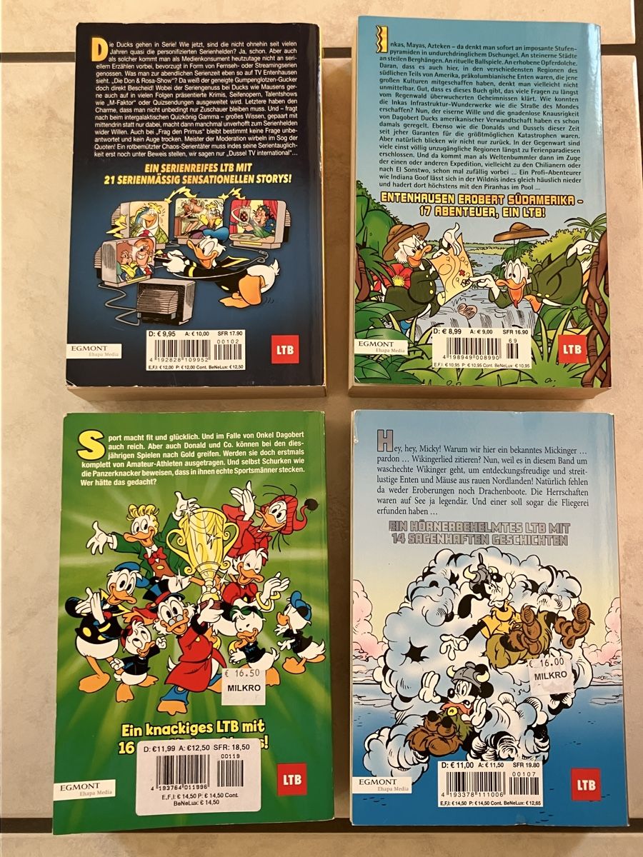 Fumetti: Vier Lustigestaschenbuch Spezial – Usato da Rickenbach BL venduto da bar_8lwf 1