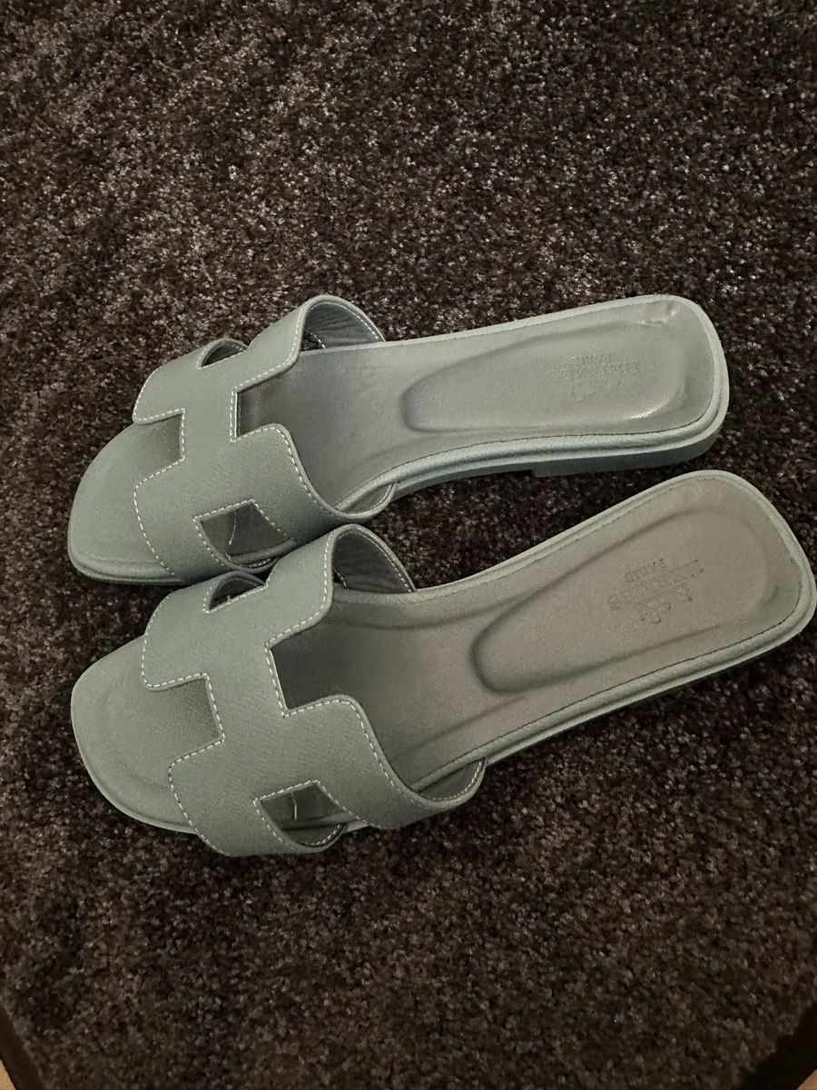 Scarpe da donna: Hermes Oran Iroise Blau Gr.36 – Usato da Luzern venduto da Jasmin125
