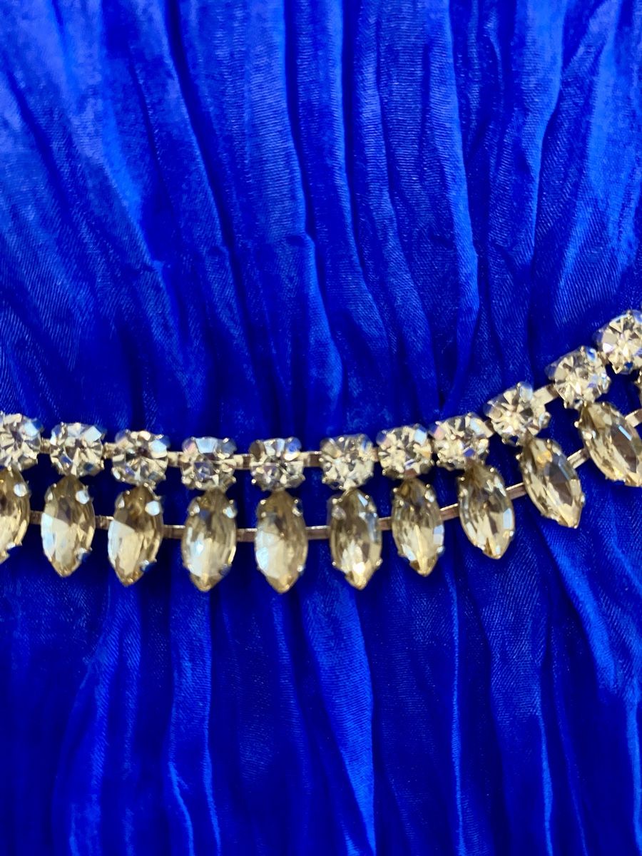 Catenine: Elegante Strasskette, Silberfarben, Vintage – Nuovo (secondo la descrizione) da Lyss venduto da Sibella56 1
