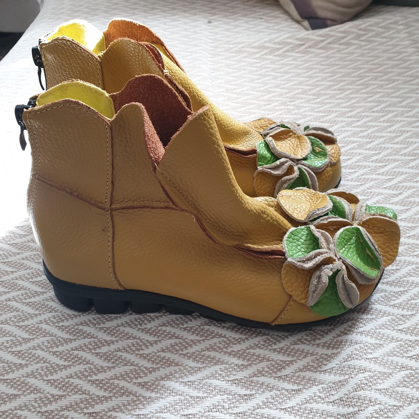 Chaussures femmes: Blumige Echtlederstiefelette Gr. 38 – Neuf (Voir description) à Frenkendorf par Moon111 1