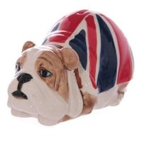 Spardose- BRITISCHE BULLDOGGE UNION JACK