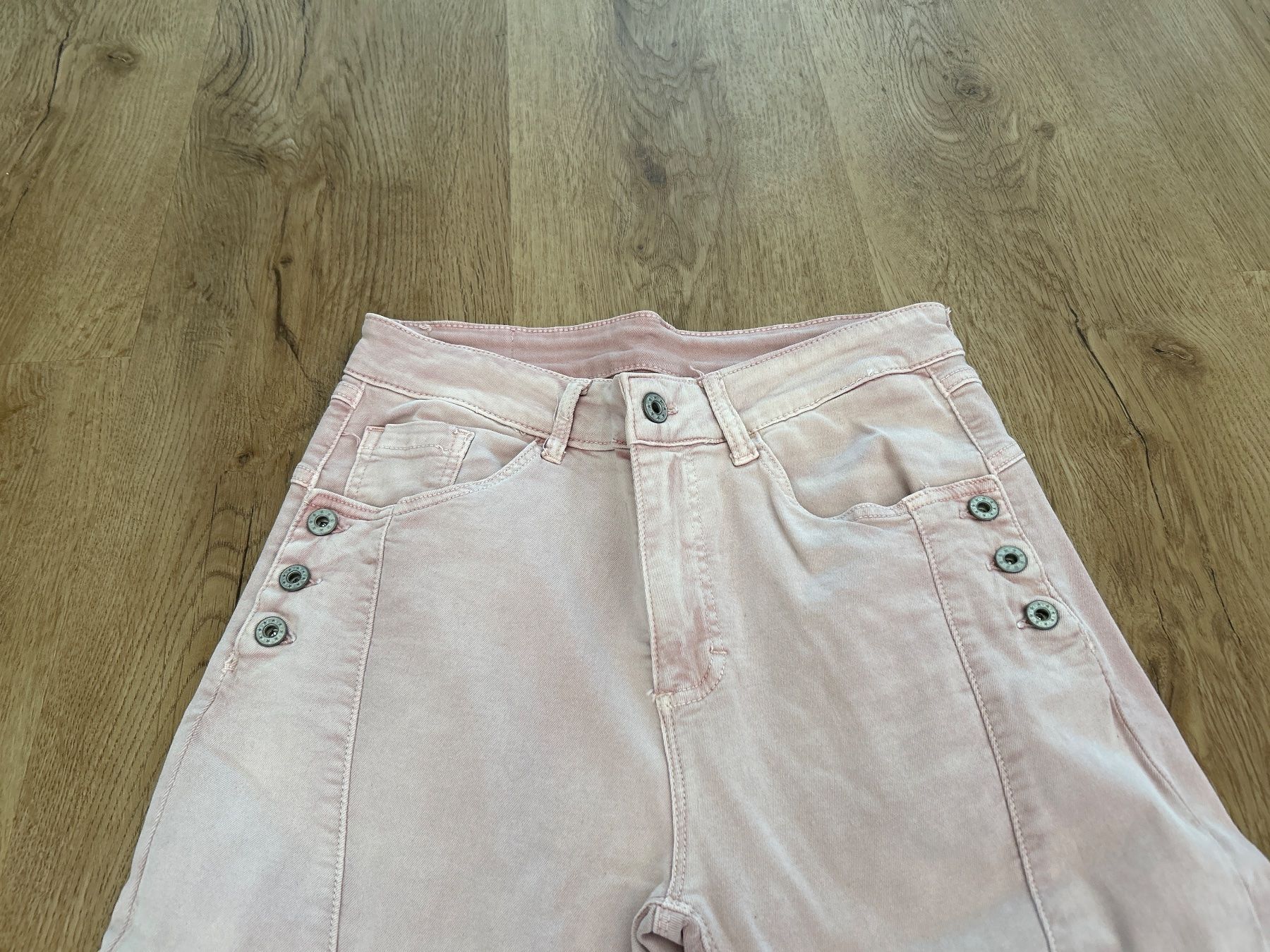 Jeans: Damen Jeans helles rosa, Gr. L – Usato da Brunnen venduto da Nala2929 3
