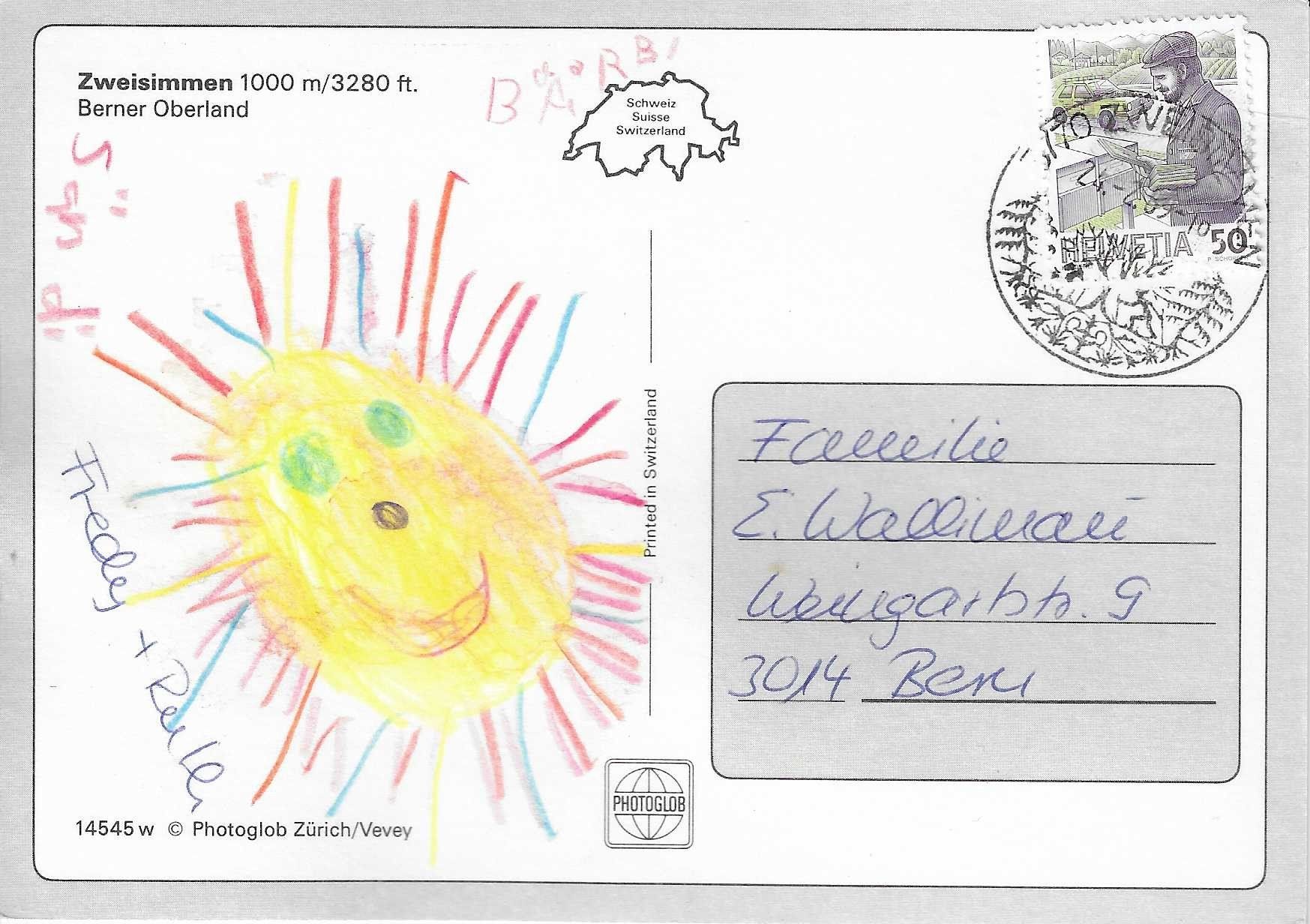 Cartoline postali: Zweisimmen – Usato da Rothrist venduto da Stranglehold 1