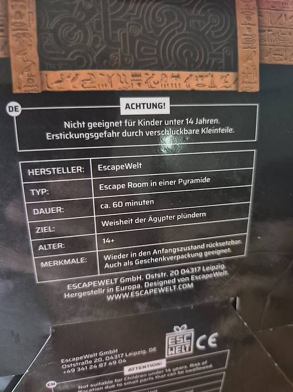 Giochi: Quest Pyramide Puzzle von Escape Welt – Usato da Winterthur venduto da Neuesim 2