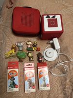 Tonie box mit 10 tonies und trage Tasche 
