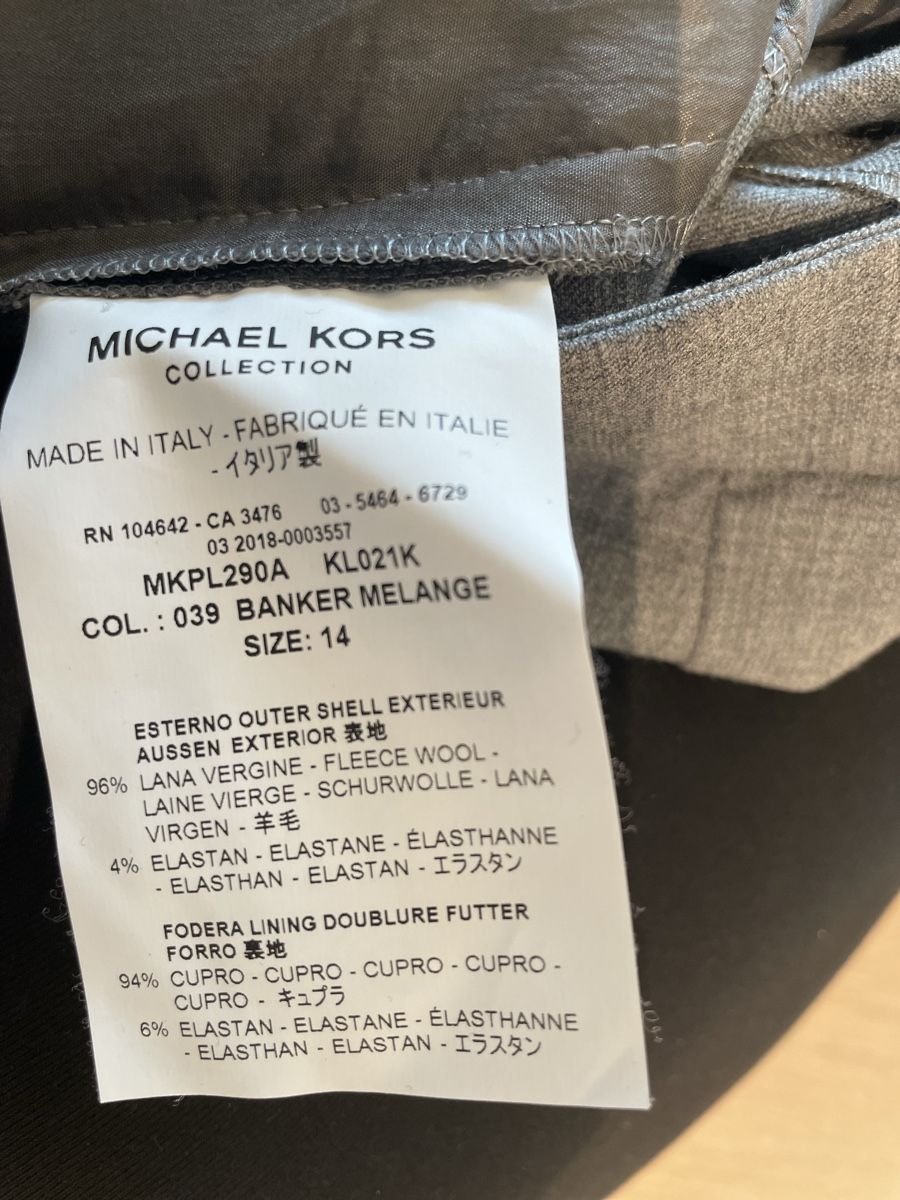 Michael Kors Pantaloni: Michael Kors Hose, Grau, Gr. 14 – Usato da Bülach venduto da Simka83 5