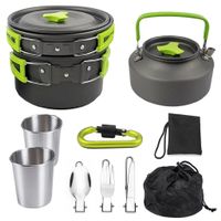 📌 NEU Camping Pfannenset Kochgeschirr SET