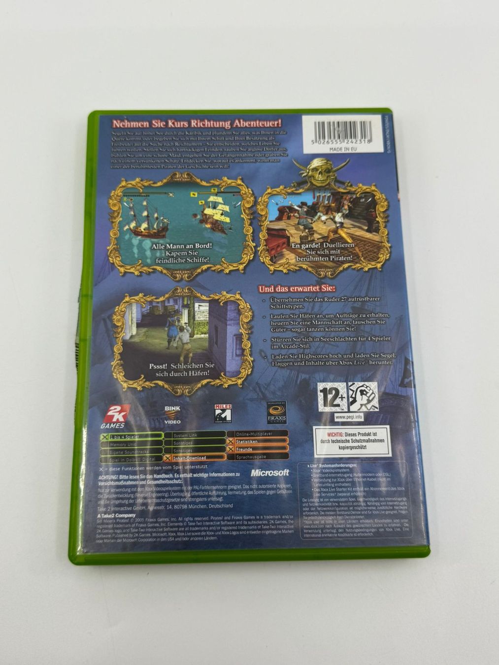 Giochi: Sid Meier's Pirates (XBOX) – Usato da Herisau venduto da Seyashop1 2