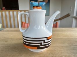 70er Teekanne Kaffeekanne Krug Bavaria Optik Design Vintage