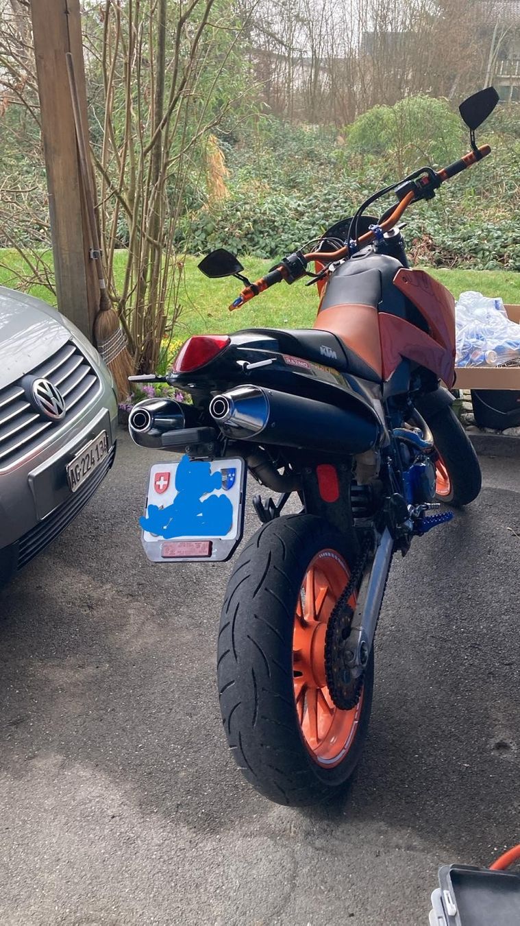KTM Enduro: KTM LC4 Duke2 – Defekt aus Niederlenz von Spider2000 1