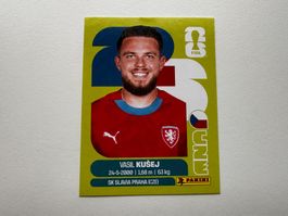 Fussball-Sticker: Vasil Kusej CZE 16