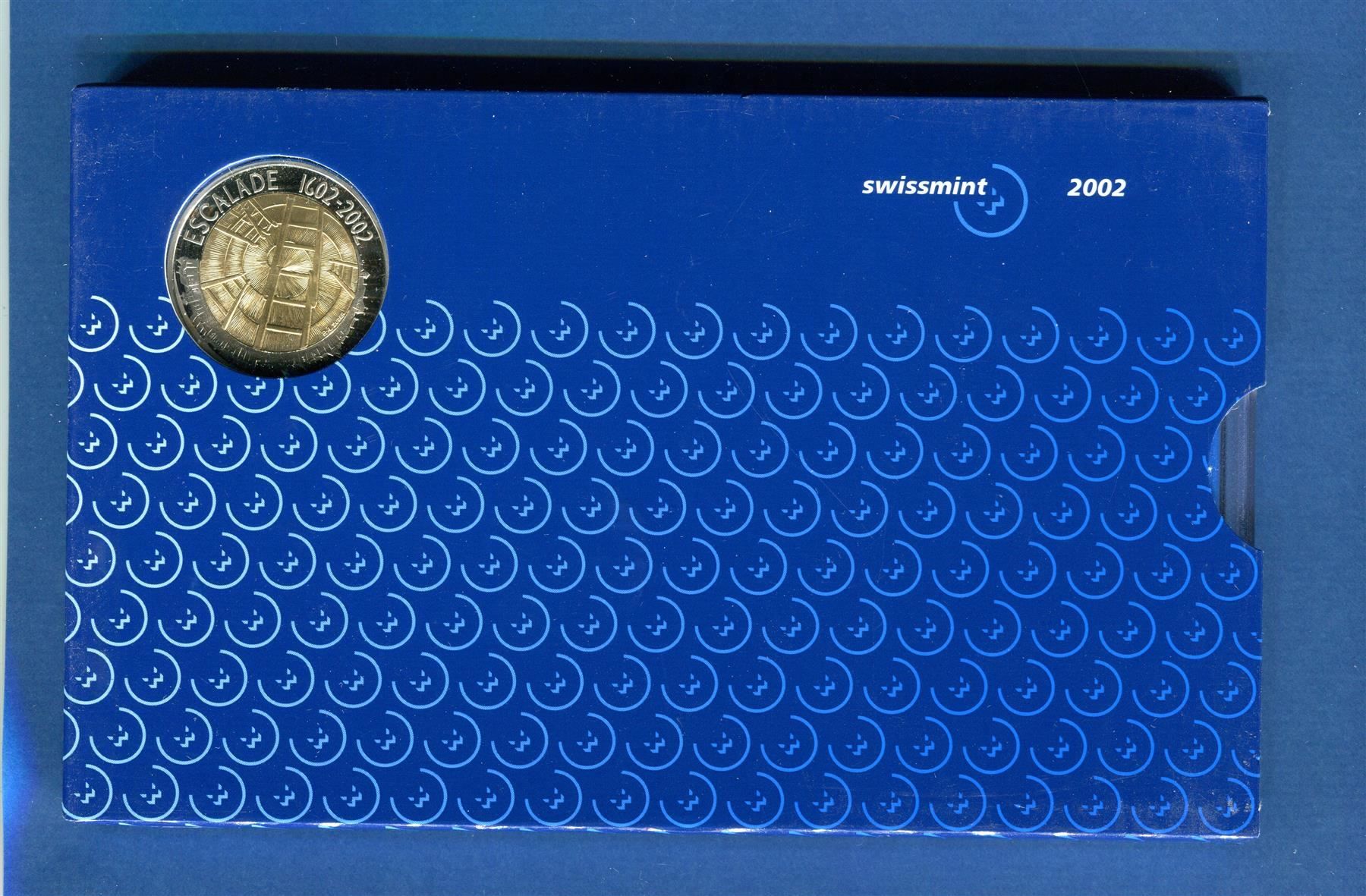 Tutti le monete: (986) Münzsatz 2002 PP  imSchutzkarton – Usato da Rüthi (Rheintal) venduto da erdnuessli1