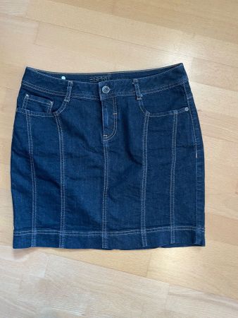 Esprit Jeans Minirock, Gr. 38, Dunkelblau - Top Zustand!