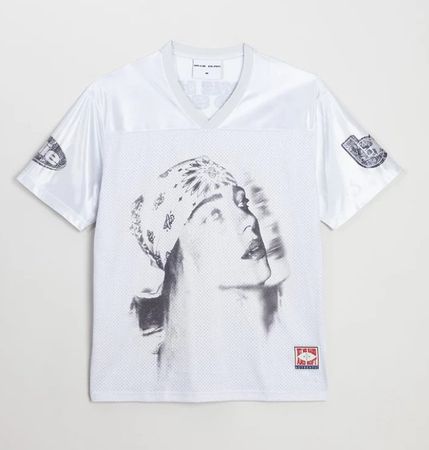 Billie Bandana White Football Jersey Grösse XL