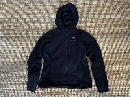 Selten! Black Arcteryx Atom LT Hoody Women‘s Frauen Schwarz