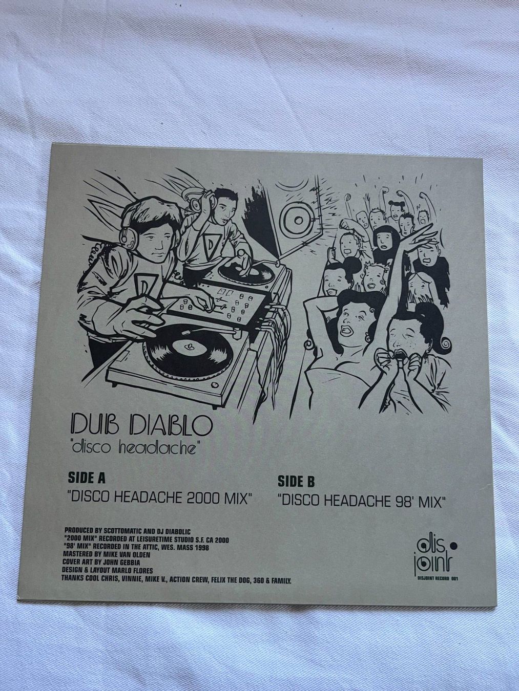 Schallplatten: Dub Diablo - Disco Headache (12") Vinyl Maxi – Gebraucht aus Effretikon von ChrisLamberger 1
