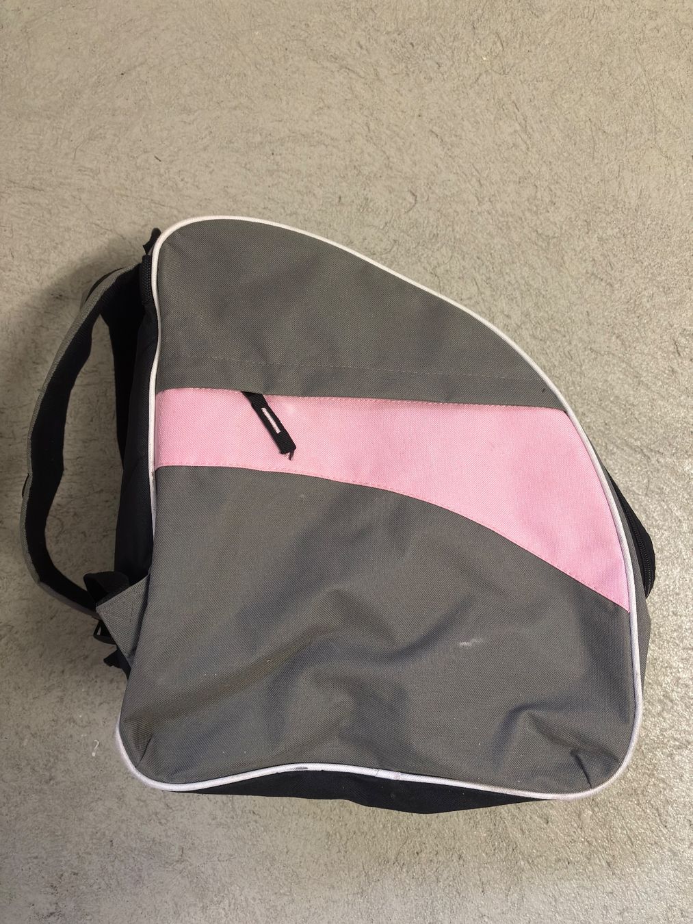 Borse: Skate-/Schlittschuhtasche grau/pink – Usato da Sonterswil venduto da VD-Service 1