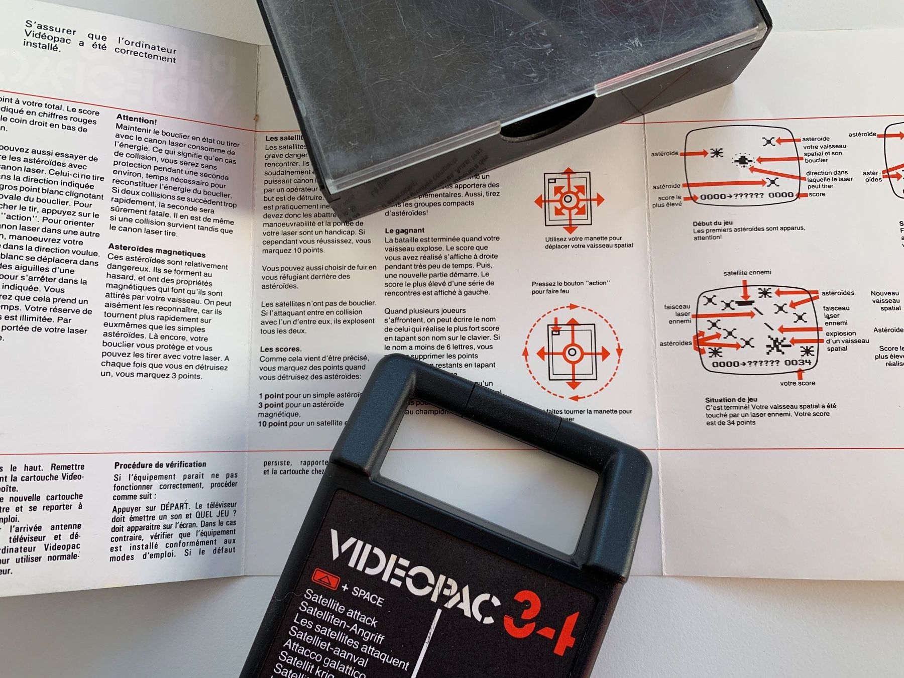 Giochi: Philips Videopac: 34 - Satelliten-Angriff – Usato da Kaiseraugst venduto da Marsupower 1