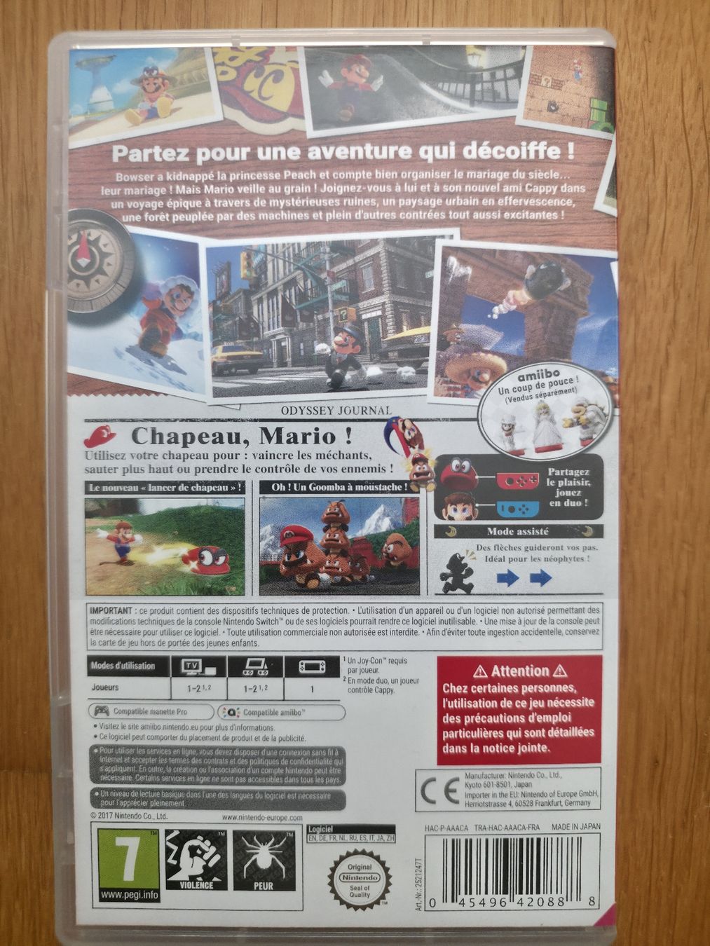 Nintendo Spiele: Super Mario Odyssey - Nintendo Switch  – Gebraucht aus Zürich von jabo22 1