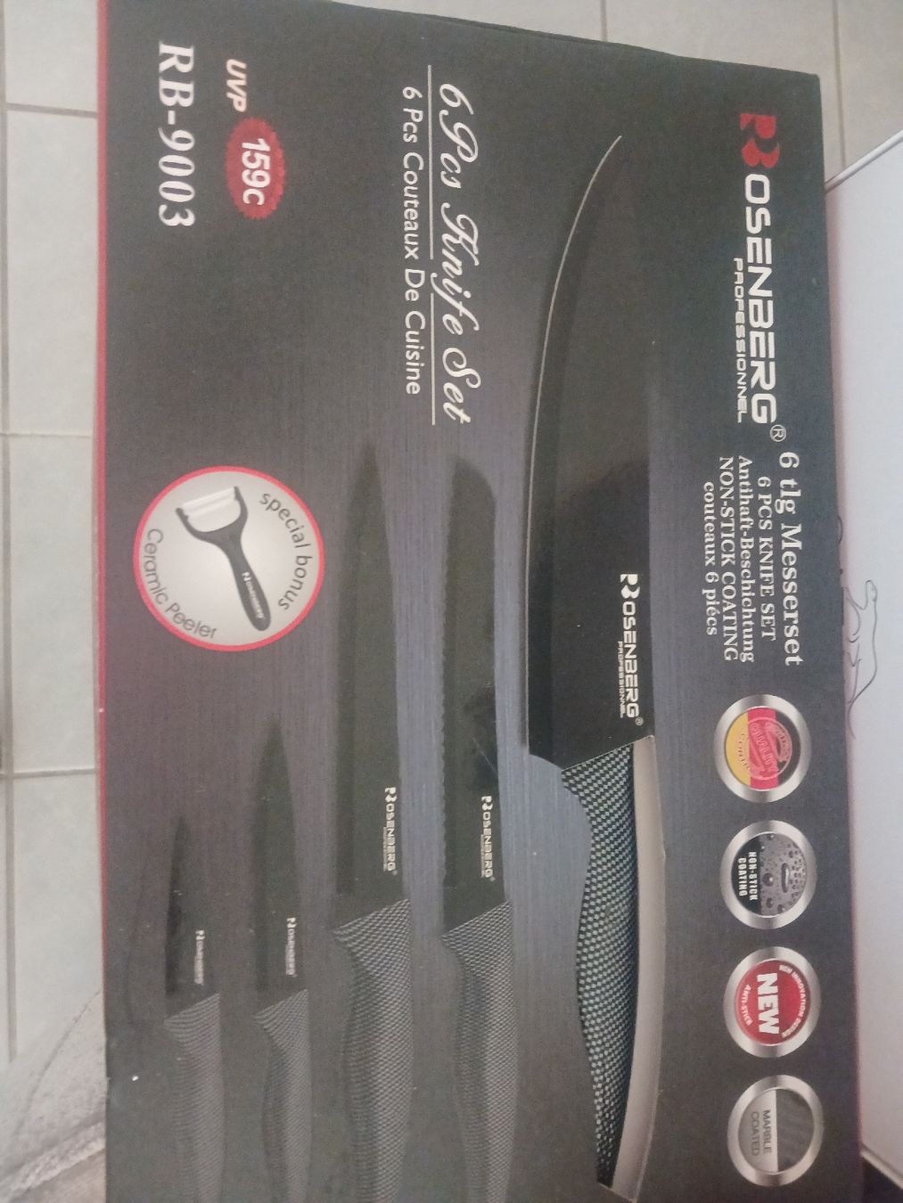 Coltelli: messer set kniffe set ab 20 fr – Nuovo e nell'imballaggio originale da Rothrist venduto da ToniG71