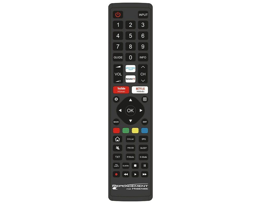 Telecomandi: Fernbedienung HISENSE TVs – Nuovo e nell'imballaggio originale da Dietlikon venduto da SAT-SWISS