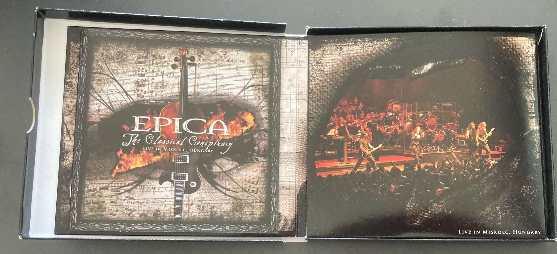 CD: EPICA - THE CLASSICAL CONSPIRACY – Usato da Poliez-Pittet venduto da Newtown-Records 2