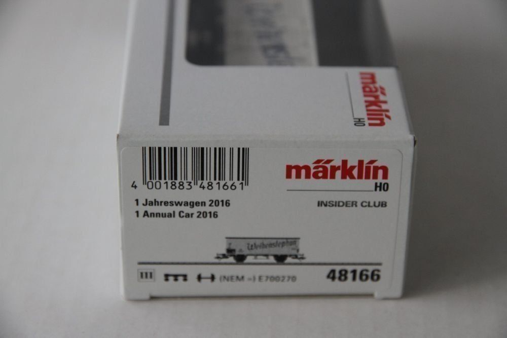Märklin Trains électriques: Weihenstephan, Märklin, Kühlwagen, 1 : 87, Neu – Neuf avec emballage d'origine à Nesselnbach par ubourson 5