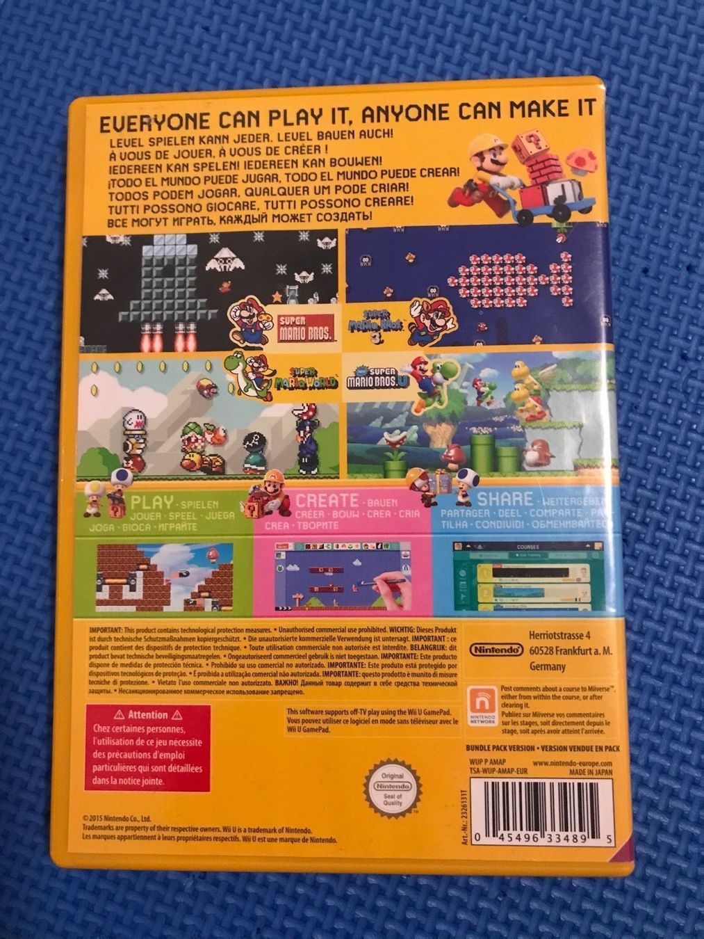Nintendo Giochi: Super Mario Maker Nintendo Wii U – Usato da Gossau SG venduto da schlitzerdemon 2