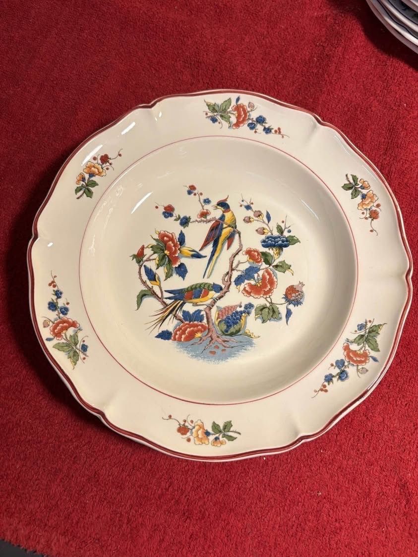 Villeroy & Boch Piatti: 4 Villeroy&Boch Teller Phoenix rot – Usato da Hindelbank venduto da brm_72zv 2