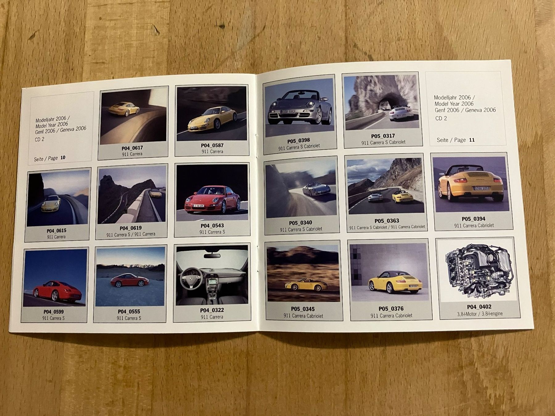 CD: CD + prospectus PRESSE-INFORMATION PORSCHE modèles 2006 – Nuovo (secondo la descrizione) da Cortaillod venduto da car_f6v6 8