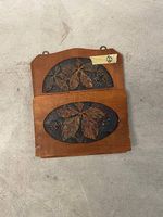 Zeitungs- und Zeitschriften Halter Holz geschnitzt