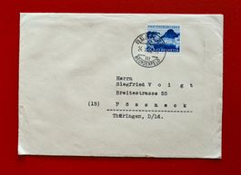 PRO PATRIA 60 EF BERN BEUNDENFELD THÜRINGEN DEUTSCHLAND 1952