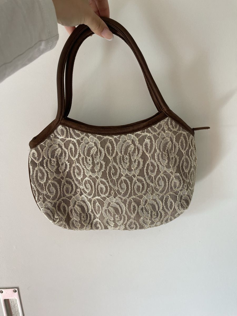 Taschen für Damen: Tolle Tasche im Spitzen-Look – Gebraucht aus Meilen von aca_sq6j