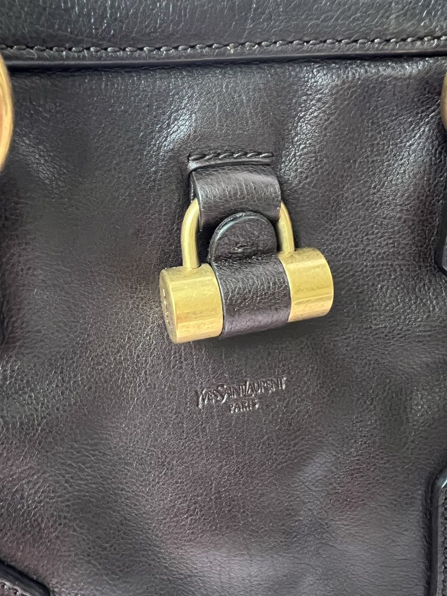 Saint Laurent Borse: Yves Saint Laurent Muse Leder-Handtasche – Usato da Zürich venduto da ClosetKTT 8